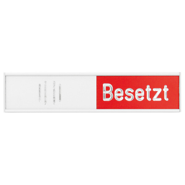 FRANKEN Hinweisschild "Frei-Besetzt", (B)102 x (H)27,4 mm