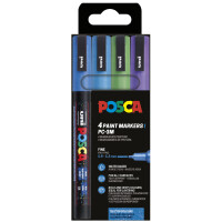 POSCA Pigmentmarker PC3ML Glitter, 8er Etui