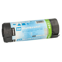 STARPAK Mülleimerbeutel LDPE, mit Zugband, 30 Liter,...