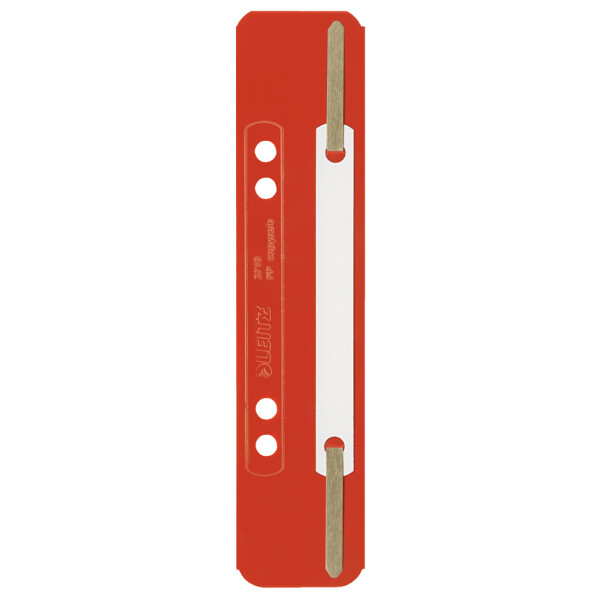 LEITZ Heftstreifen, 35 x 158 mm, PP-Folie, farbig sortiert