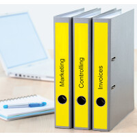 HERMA Ordnerrücken-Etiketten SPECIAL, 38 x 297 mm, rot