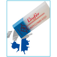 Läufer Kunststoff-Radierer PLAST COMBI