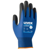 uvex Arbeitshandschuh phynomic wet, Gr. 10, blau anthrazit