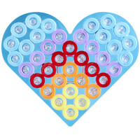 Hama Stiftplatte "Auto", transparent