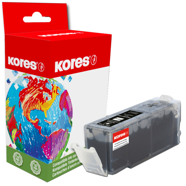 Kores Tinte G1565BK ersetzt Canon PGI-2500XL, schwarz