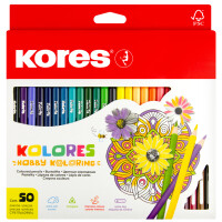 Kores Dreikant-Buntstifte "Hobby Koloring",...