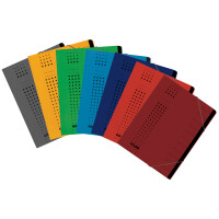 ELBA chic-Ordnungsmappe, A4 bordeaux, Fächer 1-12,...