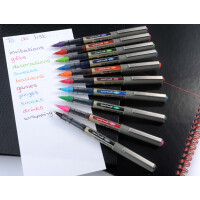 uni-ball Tintenroller eye fine UB157E, rosa