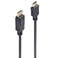 shiverpeaks BASIC-S Displayport - HDMI Kabel, 5,0 m