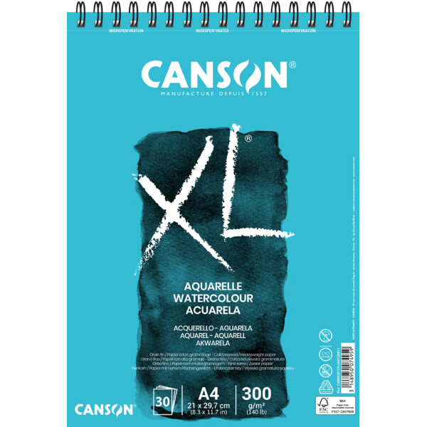 CANSON Skizzen- und Studienblock XL Aquarelle, DIN A3