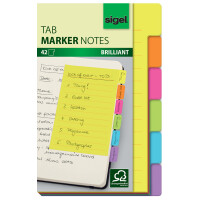 sigel Haftmarker Tab Marker Notes, aus Papier, 42 Blatt