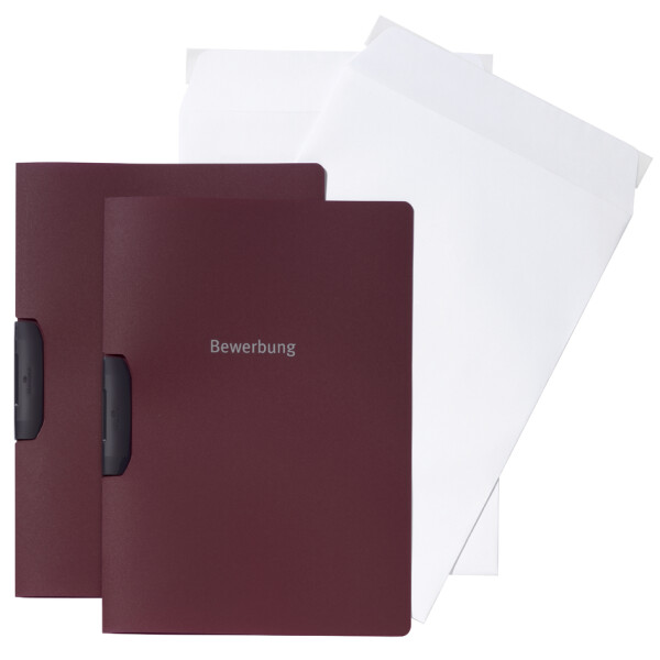 DURABLE Bewerbungs-Set DURASWING JOB, DIN A4, blau