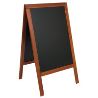 Securit Kundenstopper WOODY, mit Kreideoberfläche,...