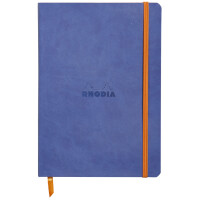 RHODIA Notizbuch RHODIARAMA, DIN A5, liniert, saphirblau