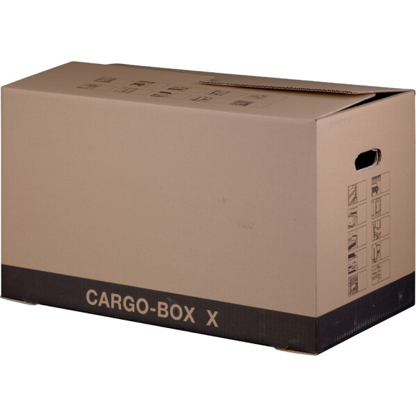 SMARTBOXPRO Umzugskarton "CARGO-BOX XS", braun