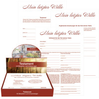 RNK Verlag Vordruck Testament "Mein letzter...