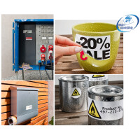 AVERY Zweckform wetterfeste Etiketten, 45,7 x 21,2 mm