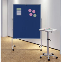 MAUL Moderationstafel professionell, 1.200 x 1.500 mm, grau