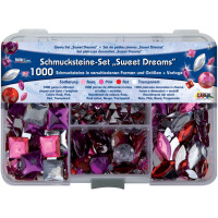 KREUL Schmucksteine-Set "Sweet Dreams"
