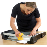 Fellowes Rollen-Schneidemaschine Atom, DIN A3, schwarz gelb