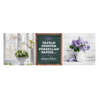 folia Kreidestifte-Set, farbig sortiert, 6er Etui