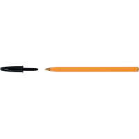 BIC Kugelschreiber Orange, Strichfarbe: rot