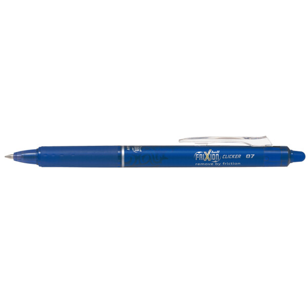 PILOT Tintenroller FRIXION BALL CLICKER 07, hellblau