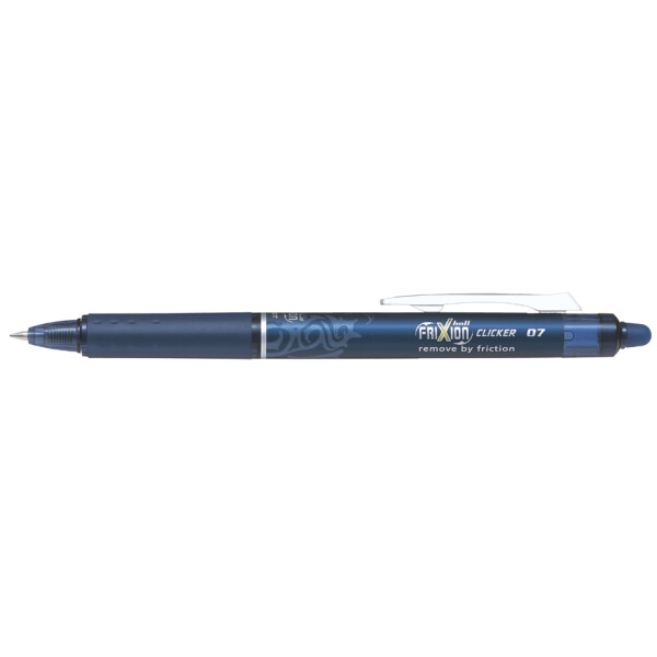 PILOT Tintenroller FRIXION BALL CLICKER 07, hellblau