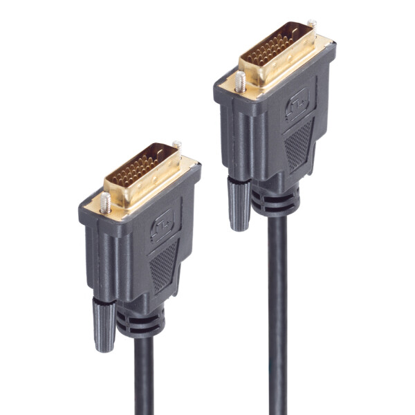 shiverpeaks BASIC-S DVI Kabel, DVI-D 24+1 Stecker