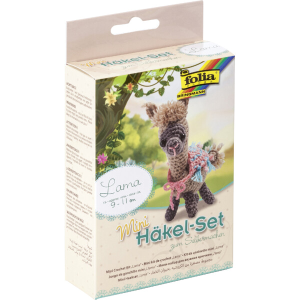folia Mini-Häkelset "Lama"