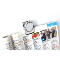 magnetoplan Magnetclip, 50 mm, silber