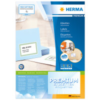 HERMA Universal-Etiketten PREMIUM, 199,6 x 289,1 mm, weiß