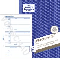 AVERY Zweckform Formularbuch "Kassenabrechnung mit MwSt", A4