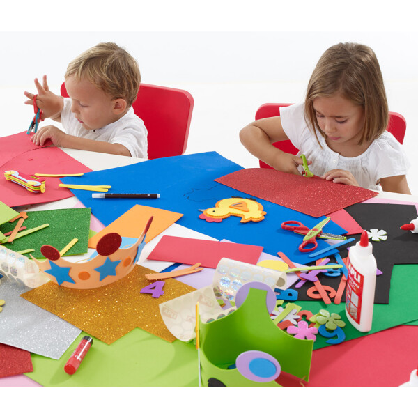 APLI Kids Moosgummi EVA, 210 x 300 mm, Inhalt: 10 Blatt