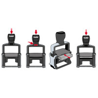 trodat Datumstempel Professional 4.0 5430 - BEZAHLT