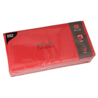 PAPSTAR Lunch-Servietten, 320 x 320 mm, 3-lagig, rot