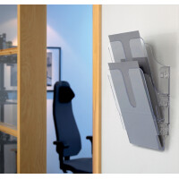 DURABLE Wand-Prospekthalter "FLEXIPLUS 2", A4,...