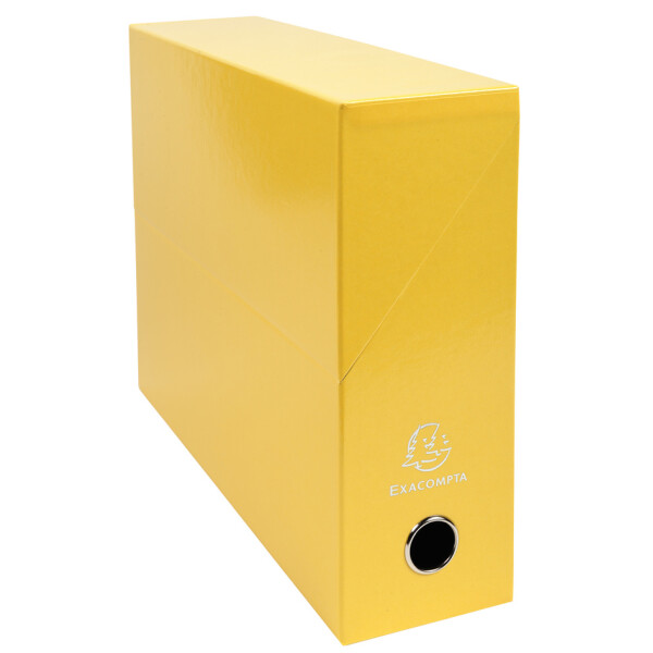 EXACOMPTA Archivbox Iderama, Karton, 90 mm, gelb