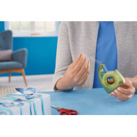 tesa ecoLogo Easy Cut Handabroller, grün,...