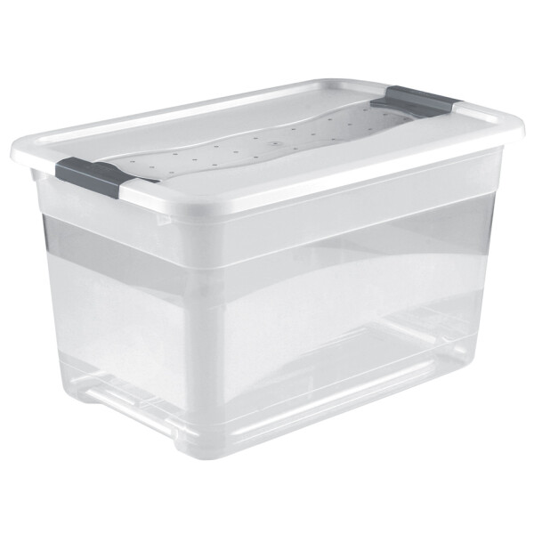 keeeper Aufbewahrungsbox "cornelia", 52 Liter, transparent