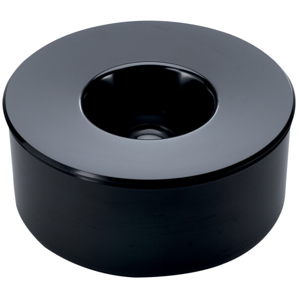DURABLE Aschenbecher KULAN, rund, schwarz