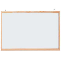 FRANKEN Weißwandtafel mit Holzrahmen, 800 x 600 mm