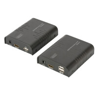 DIGITUS HDMI KVM Extender Set , Lokal + Remote, 120 m