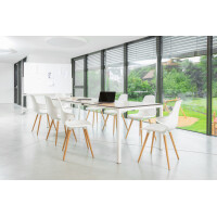 Topstar Besucherstuhl "T 2020", weiß buche