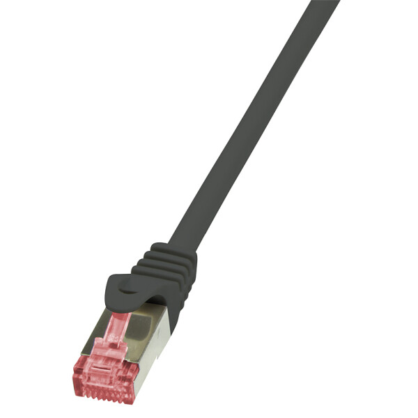 LogiLink Patchkabel, Kat. 6, S FTP, 0,25 m, orange