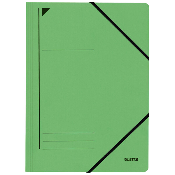 LEITZ Eckspannermappe, DIN A4, Karton 450 g qm, grau