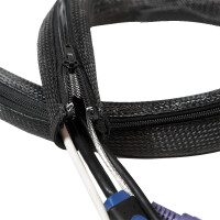 LogiLink Kabelbündler, 1,0 m, Kapazität: 50 mm, schwarz