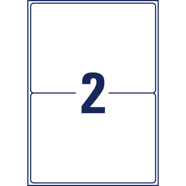 AVERY Zweckform Wetterfeste Versand-Etiketten, 99,1 x 57 mm