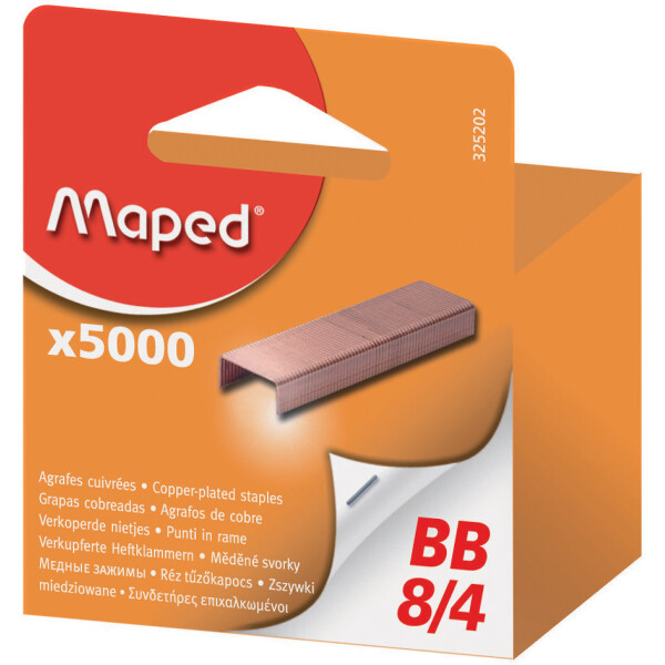 Maped Heftklammern 26 8, verzinkt, Großpackung