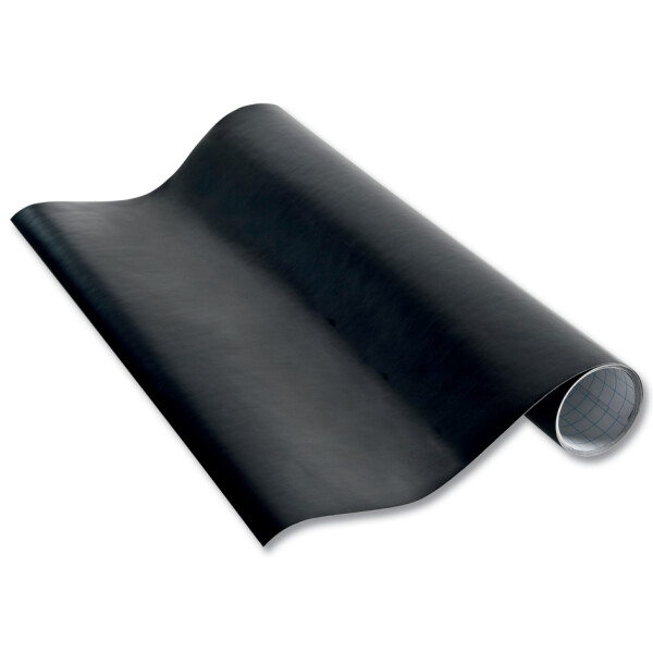 folia Tafelfolie Kreidefolie, aus PVC, 450 mm x 2 m, schwarz